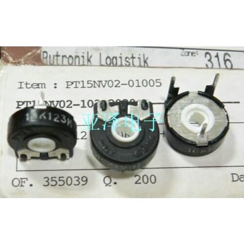 [YK]100% imported Original potentiometer PT15-10K horizontal elliptical hole switch