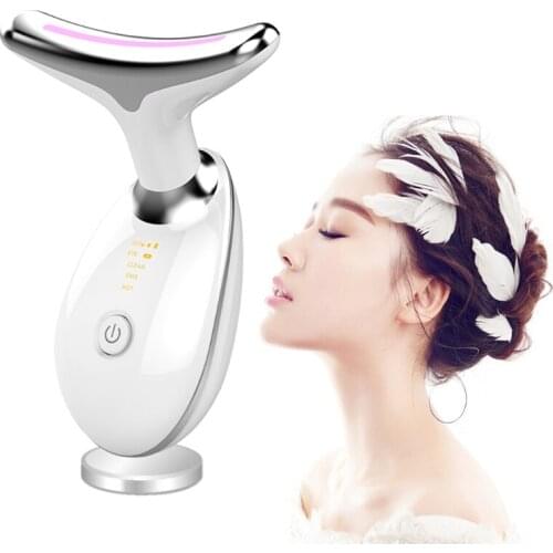 Y1UF Face Massager Anti Wrinkles High Frequency Vibration Anti Aging Reduced Puffiness Facial Device for Skin Tightening Lifting
