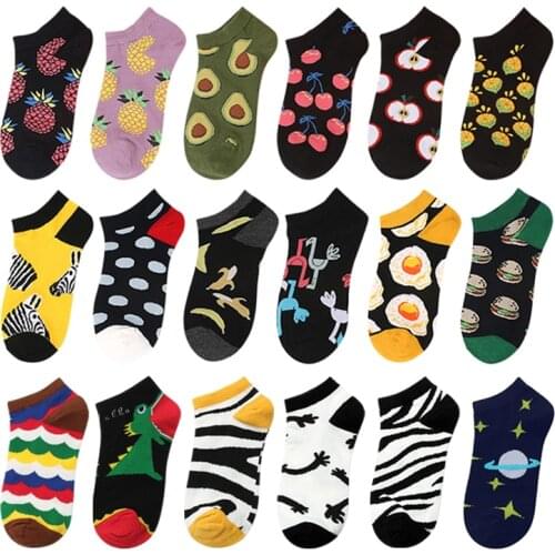 Avocado Charizard Invisible Summer Socks Short Low Cut No Show Socks Slipper Sneaker Socks Cotton Funny Secret Happy Boat Socks