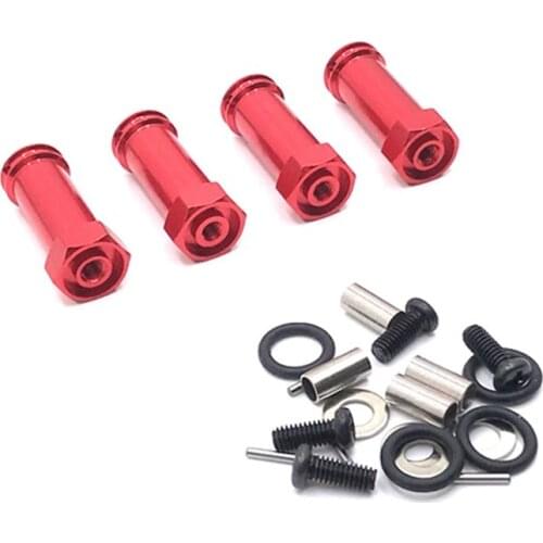12mm Metal Wheel Hex Adapter Long 30mm Extension Combiner Coupler for Wltoys 144001 124019 A959 RC Car Upgrade Parts