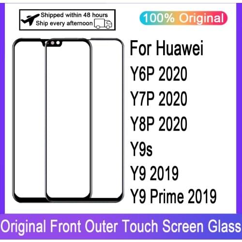Front Outer Glass For Huawei Y9 Prime 2019 P Smart Z Touch Screen Panel Replacement Parts For Huawei Y9 2019/Enjoy 9 Plus