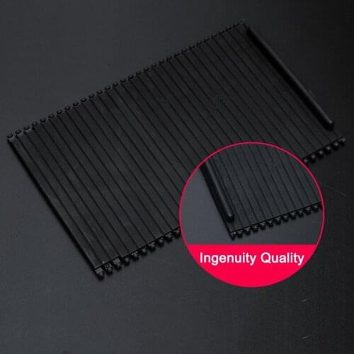 High Quality Car Front Center Console Cup Drink Holder Center Console Roller Blind Cover Trim For BMW E53 X5 1999-2006