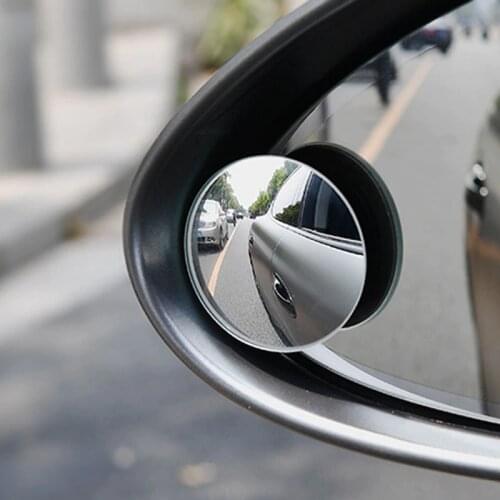 1Pair Car Round Convex Blind Spot mirror For Peugeot 206 207 208 301 307 308 407 2008 3008 4008