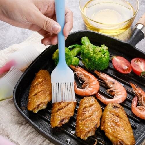 1 Silicone Basting Pastry Brush Oil Brushes For Meat Cake Bread Butter Baking Tool Kitchen Safety BBQ Brush Barbeque Grill Tools