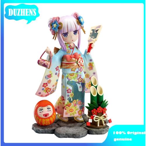 100% Original genuine Kobayashi-san Chi no Maid Dragon Kanna Kamui 17cm Action Figure Anime Figure Model Toys Figure Doll Gift