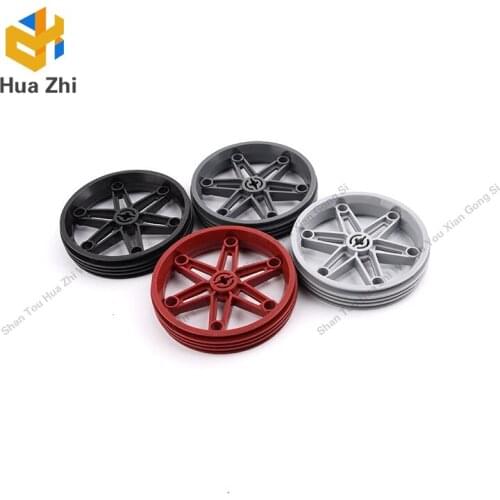 Building Blocks Parts 2903 2PCS Wheel 61.6 x 13.6 Motorcycle LEGOING MOCS Education