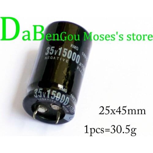 35V 15000uf Electrolytic Capacitor Radial capacitance 25x45mm