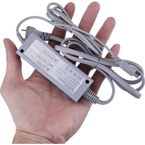 US Plug AC Power Adapter Supply Cord Cable For Nintendo Wii U Gamepad Controller