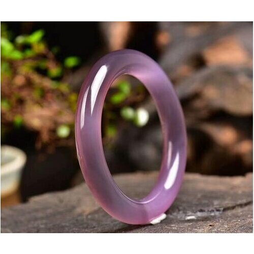 Free Shipping Natural Chalcedony Crystal Bangle AAAA Inner Diameter 58-60mm