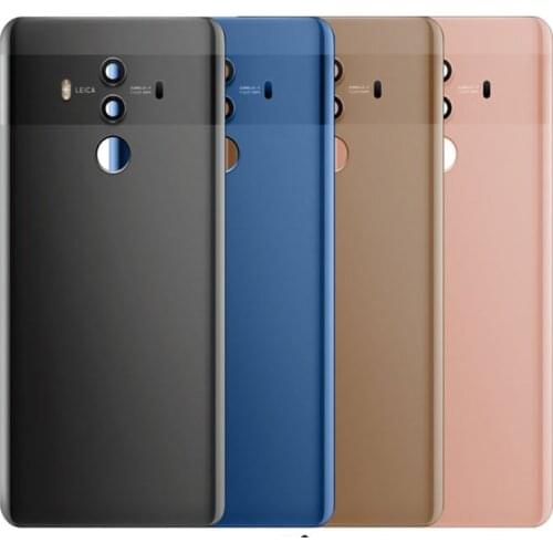 6.0" Battery Cover For Huawei mate 10 Pro Back Cover Housing Rear Glass Door Case With Camera Lens Adhesive Replacement