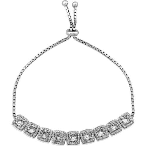 Merve Silver Red Bracelets