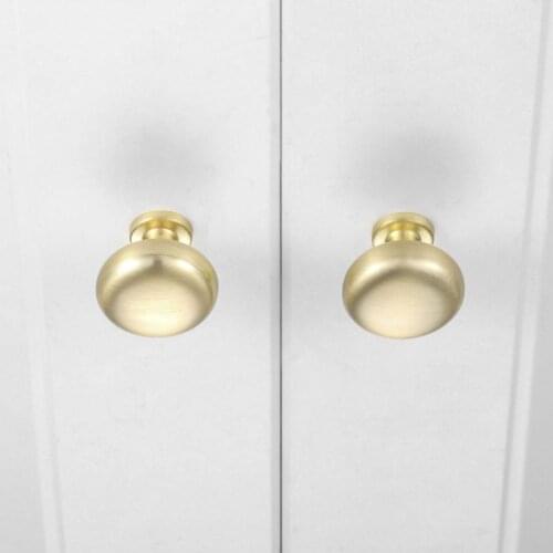 1pc Door Drawer Minimalist Button Furniture Handle Single Hole Mini Door Knobs Cabinet Handle Wardrobe Pull Hardware W/Screw