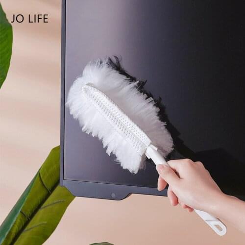 JO LIFE Multifunction Furniture Microfiber Feather Duster Broom Keyboard Anti Static Cleaning Brush