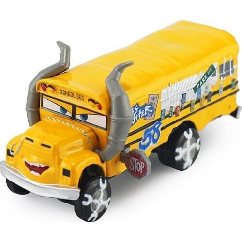 Disney Pixar Cars 3 Oversized Deluxe DieCast Collection Miss Fritter Metal Alloy Model Car Collection Toy Gift for Children