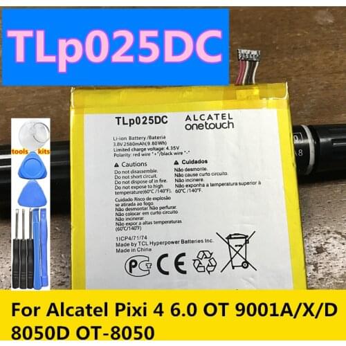 New Original 2000mAh Battery For Alcatel U5 5044D 5044Y 5044I 5044T 5047D 5047Y 4047D Batteries