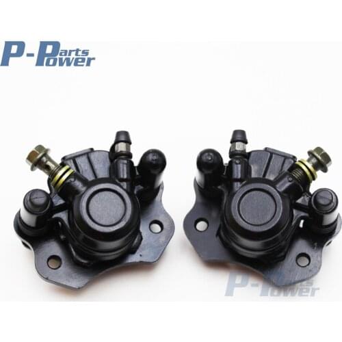 Front & Rear Hydraulic Brake Caliper Kit 50cc 70cc 90cc 110cc 125cc 150cc 200cc 250cc Kid Mini Quad Moto 4 ATV Quad Buggy Gokart