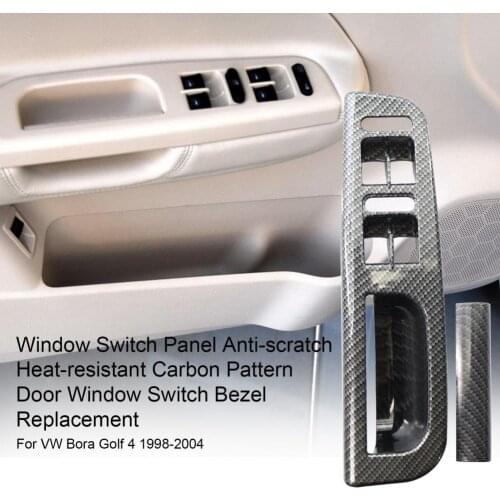 Door Window Switch Bezel Front Door Handle 3B2867172E for VW Bora Golf 4 1998 1999 2000 2001 2002 2003 2004 Right Hand Drive