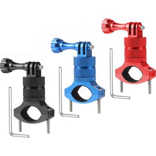 BGNing Bicycle Mount Rotatable Bike Handlebar Mount Holder Adapter Bracket for Gopro Hero 5 6 7 SJ6000 Xiaoyi2 Action Camera