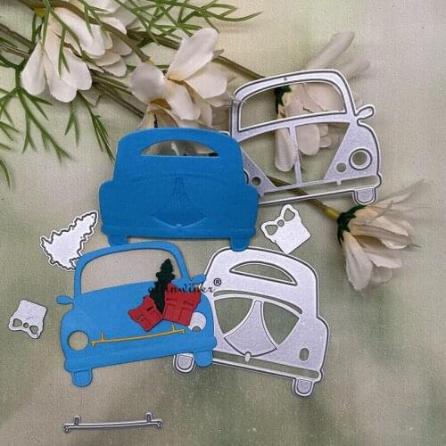 Christmas gift car Metal Cutting Dies for DIY Scrapbooking Album Paper Cards Decorative Crafts Embossing Die Cuts