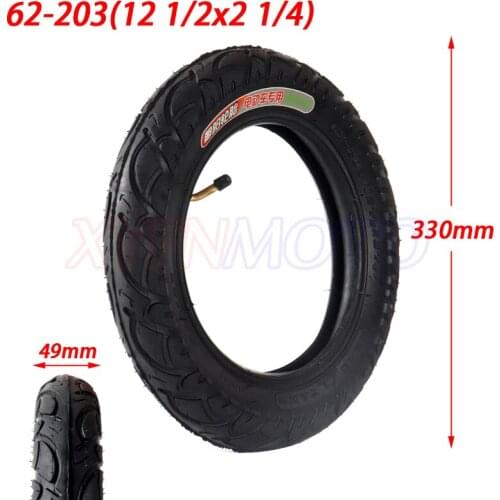 CHAOYANG 12 1/2 X 2 1/4 (62-203 )Tire fits Many Gas Electric Scooters 12 Inch tube Tire For ST1201 ST1202 e-Bike 12 1/2X2 1/4
