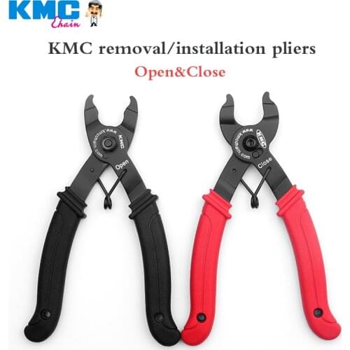 KMC Bike Chain Quick Link Tool MTB Road Bicycle Cycling Chain Clamp Magic Buckle Bike Tool Kit Open Close Chain Repair Tool