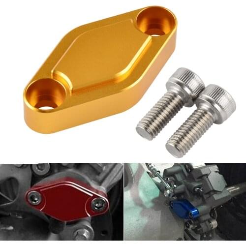ATV Parking Brake Block Off Plate For Suzuki LTZ Kawasaki KFX 400 450 For Honda TRX 300EX 400EX 450R For Yamaha Raptor 125 250