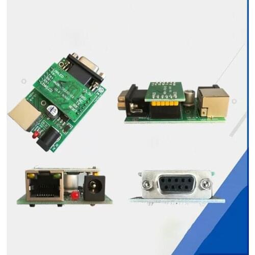1PC 8bits 32bits TCP232-602 serial RS232 to Ethernet module serial server 232 To RJ45 MODBUS