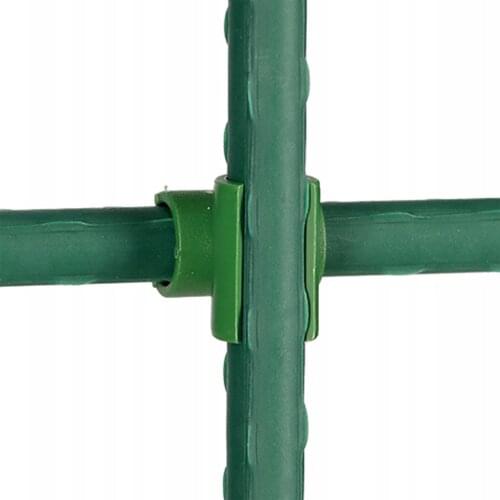 10/50/100PCS Garden Trellis Plant Connector Green Adjustable Garden Trellis Plant Connector #W0