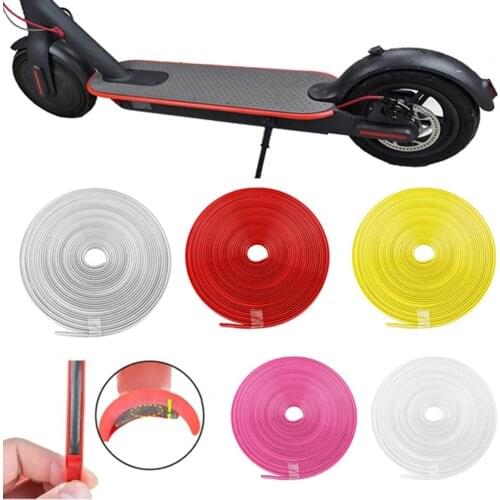 2 M Elektrische Scooter Skateboard Body Bumper Beschermende Strip Voor Xiaomi M365
