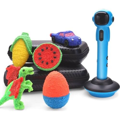 3D Printing Pen Professional 3 d handle Set With 1.75mm ABS Filament Creative Tool Birthday Gift For Kids Design Drawing