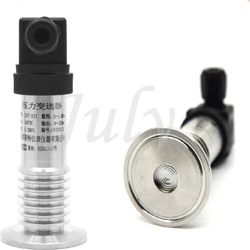Sanitary Quick Mount Pressure Transmitter High Temperature Liquid Level Transmitter Clamp Chuck 50.5 Pressure Transmitter