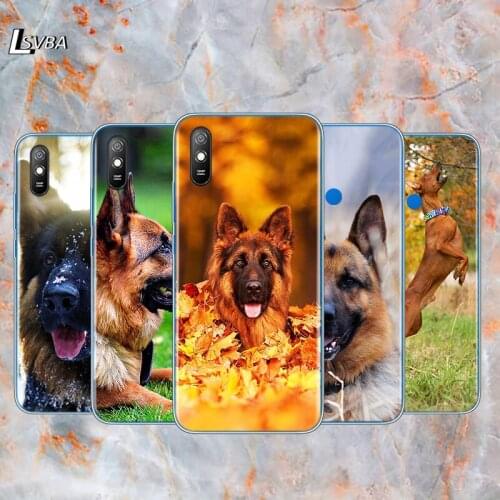 German Shepherds Dogs For Xiaomi Redmi K30 K30i K30S Ultra 10X 8 8A 7 6 K20 Pro 7A 6A S2 GO 5 5A 4X Plus Phone Cases