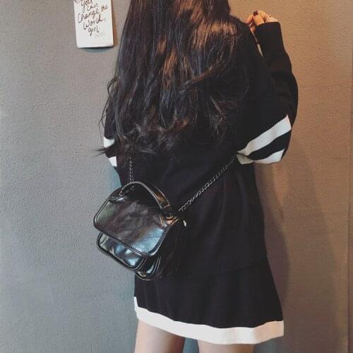 French Niche High-end Bag Female 2021 New Trendy Wild Messenger Bag Foreign Style Super Fire Chain Bag