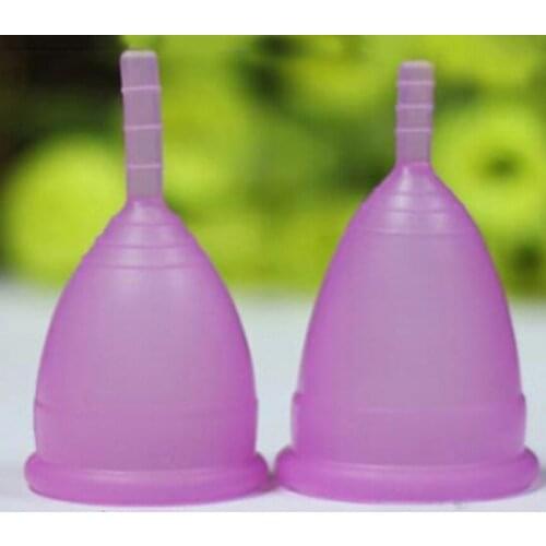 Menstrual Cup Medical Grade Silicone Feminine Hygiene Copa Menstrual Lady Women Period Cup Silicone Reusable Menstrual Cup