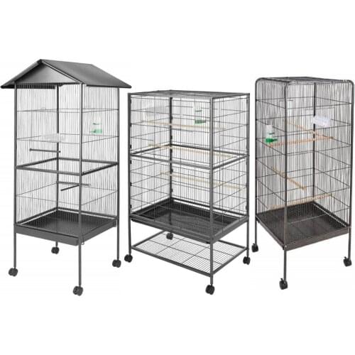 Aviary cage metal parrots parakeets birds cages various models