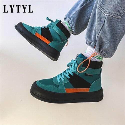 Men Casual Shoes Fashion Trend Sneakers Men Lace-up Rubber Soft Bottom Shoes Comfortable Breathable Walking Sneakers D20-50