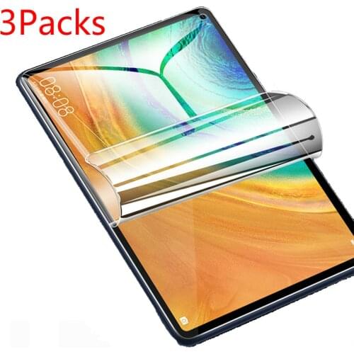 3 packs PE soft screen protector for Huawei MatePad T10S 10.1'' T10 9.7'' 2020 AGS3-L09 AGS3-W03 tablet protective film