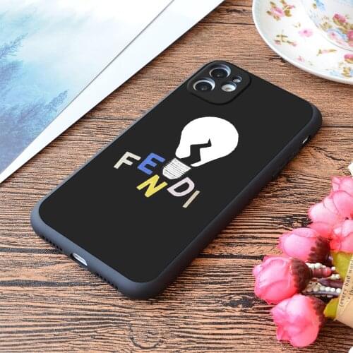 For iPhone Lamp Print Soft Matt Apple iPhone Case