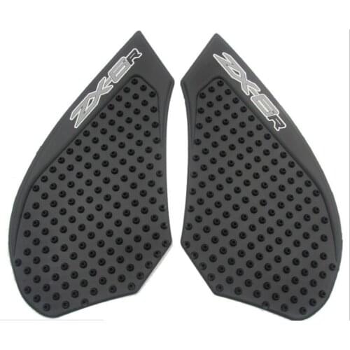 For Kawasaki ZX6R 07 08 Motorcycle Tank Pad Protector Sticker Decal Gas Knee Grip Tank Traction Pad Side