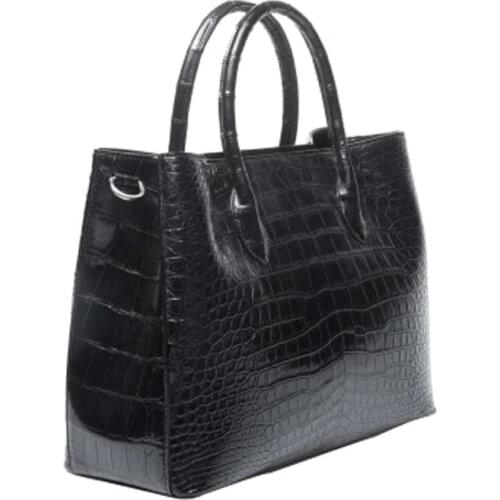 Xinepiju new arrival crocodile women bag Female bag Women handbags leisure business zipper cocodile leather women handbag