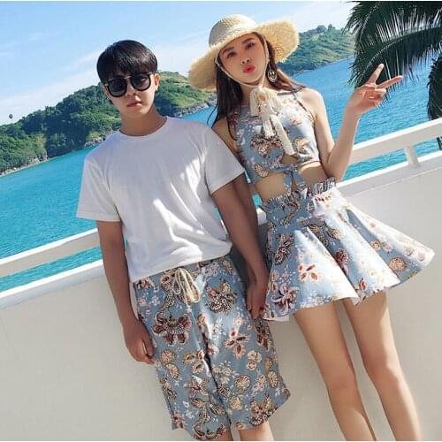 New woman beach short pants board shorts leisure swimwear Summer Couples board shorts swimming trunks lovers swimsuit beach surf