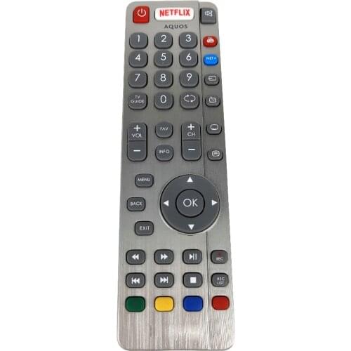 New Original Remote Control for Sharp SHW/RMC Aquos RF For SHW/RMC/0117N LC-49CFG6452E LC49CFG6452E 49" FHD Smart LED TV
