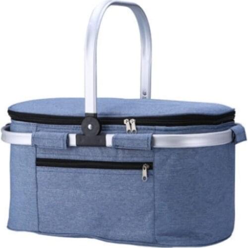 Folding Picnic Camping Insulated Cooler Cool Hamper Storage Basket Bag Box Outdoor Picnic Bags