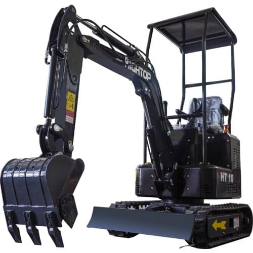 Construction Equipment 1000kgs Mini Excavator Swing Boom Canopy EPA Mini Excavator