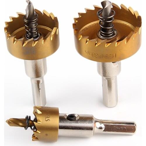 M35 HSS High Speed Steel Cobalt-containing Drill Bit Hole Saw Cutting Opener Cutter Holesaw Multi-tooth Metal 38mm