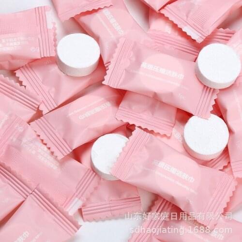 Compressed Towel Disposable Candy Plant Fiber Cleanser Travel Outdoor Products Facial Towel Towels Towels Bathroom Shower Wrap