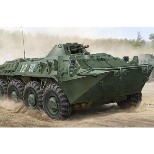 Trumpeter 01592 1/35 East German SPW-70 Transport Truck Panzer Charoit Kit Model TH07001-SMT6