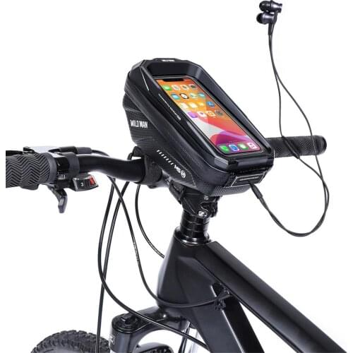 Bicycle Bag EVA Hard Shell Mountain Bike Handlebar Bag Cross-border Touch Screen Mobile Phone Car First Bag Cycling Bag