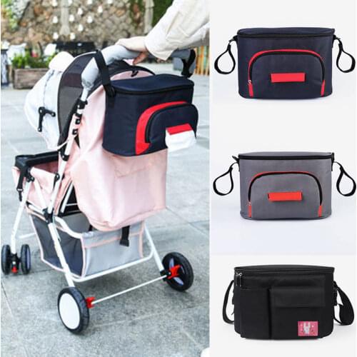 Waterproof Large Capacity Diaper Bag For Stroller Portable Hook Stroller Organizer Travel Stroller Mummy Bag Baby Nappy Bag