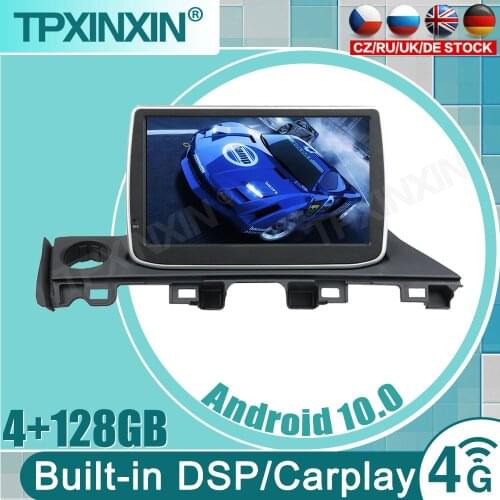 10.0 PX6 For Mazda 6 Atenza 2017 Android Car Stereo Car Radio with Screen 2 DIN Radio DVD Player Car GPS Navigation Head Unit